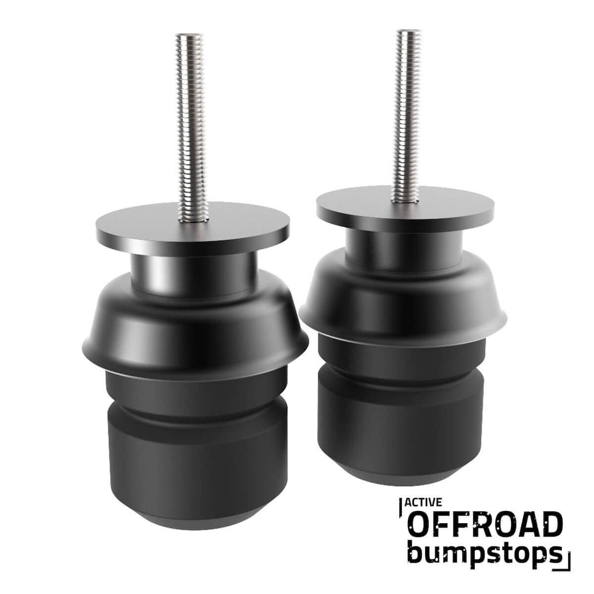 Timbren ABSJFTJ Active Off-Road Bumpstops for Jeep JL, JT, JK, TJ - Front Kit — view 2