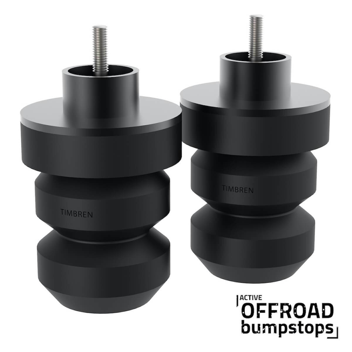 Timbren ABSTOR4R Active Off-Road Bumpstops for 3rd Gen Toyota 4Runner - Rear Kit