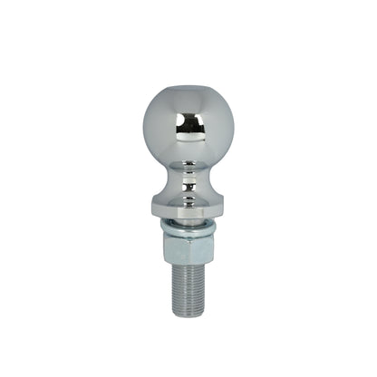 ENTHUZE| 2" Trailer Ball, 3/4" X 2-3/8" Shank, 3,500 Lbs., Chrome |ACTENT-110-003