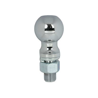 ENTHUZE| 2-5/16" Trailer Ball, 1" X 2-1/8" Shank, 6,000 Lbs, Chrome |ACTENT-110-005