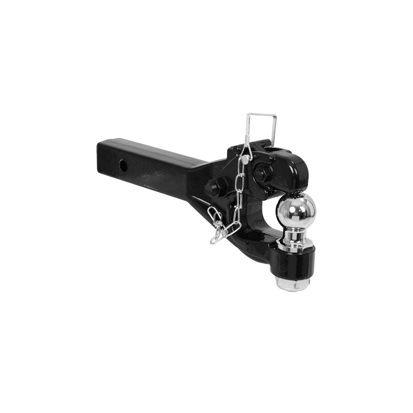 ENTHUZE| Receiver-Mount Ball & Pintle Hitch, 2" Shank, 2" Ball, 12,000 Lbs |ACTENT-140-005