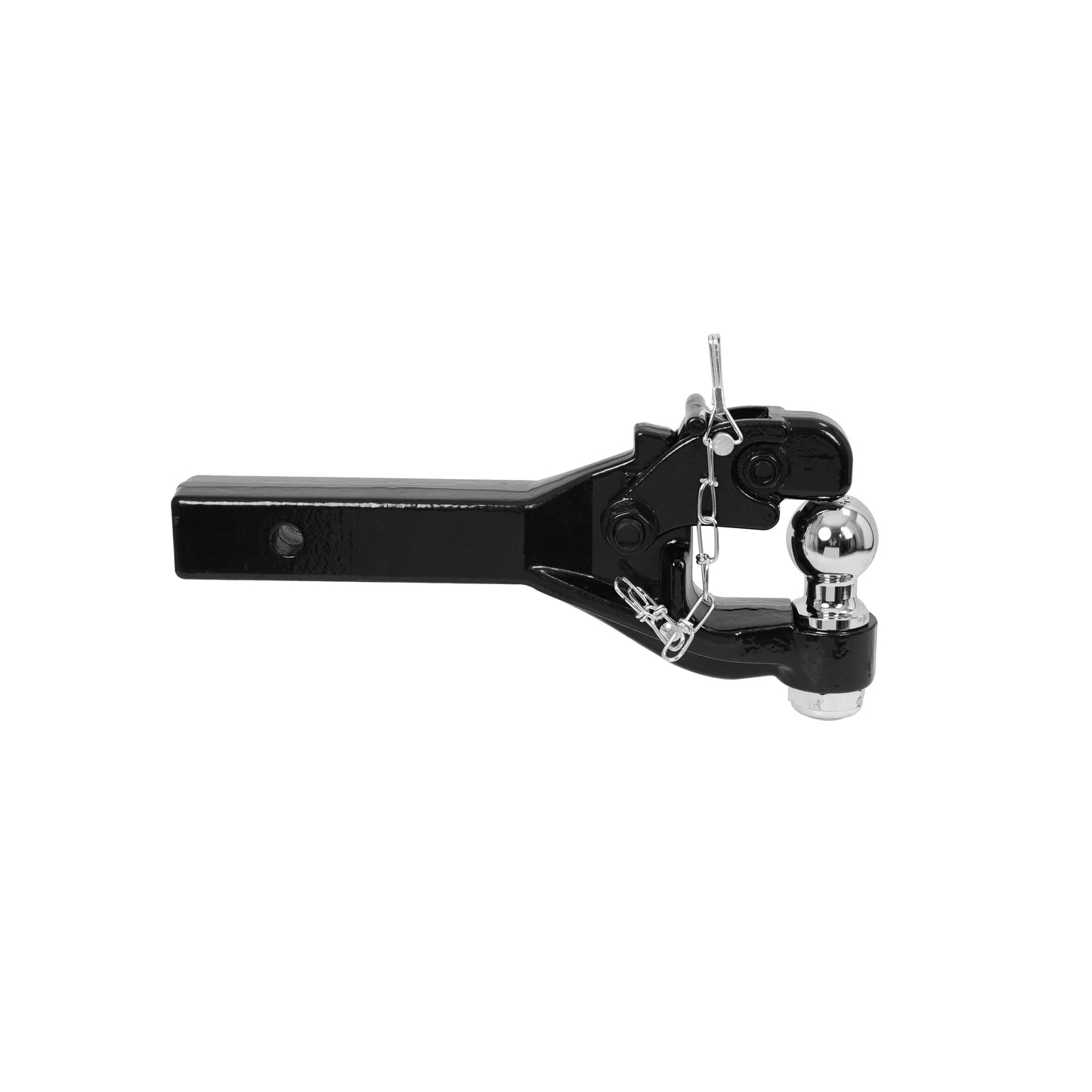 ENTHUZE| Receiver-Mount Ball & Pintle Hitch, 2" Shank, 2" Ball, 12,000 Lbs |ACTENT-140-005