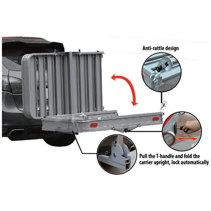 ENTHUZE| Aluminum Cargo Carrier 50" X 30" |ACTENT1213