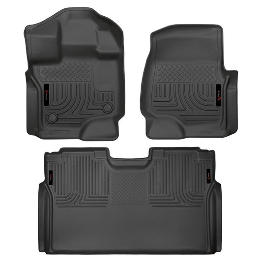ENTHUZE|Floor Liners Ford F-150 Supercrew 15-23 |ACTENT16381-2