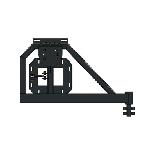 ENTHUZE| Jk Add-On Tire Carrier (Actentj6501 Bumper) |ACTENTJ6505
