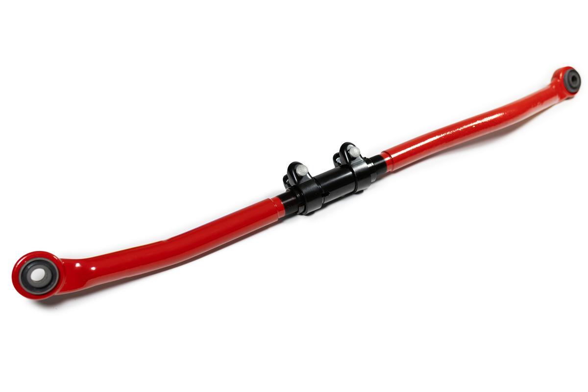 Steer Smarts YETI XD Adjustable Track Bar — RAM HD Front — Red