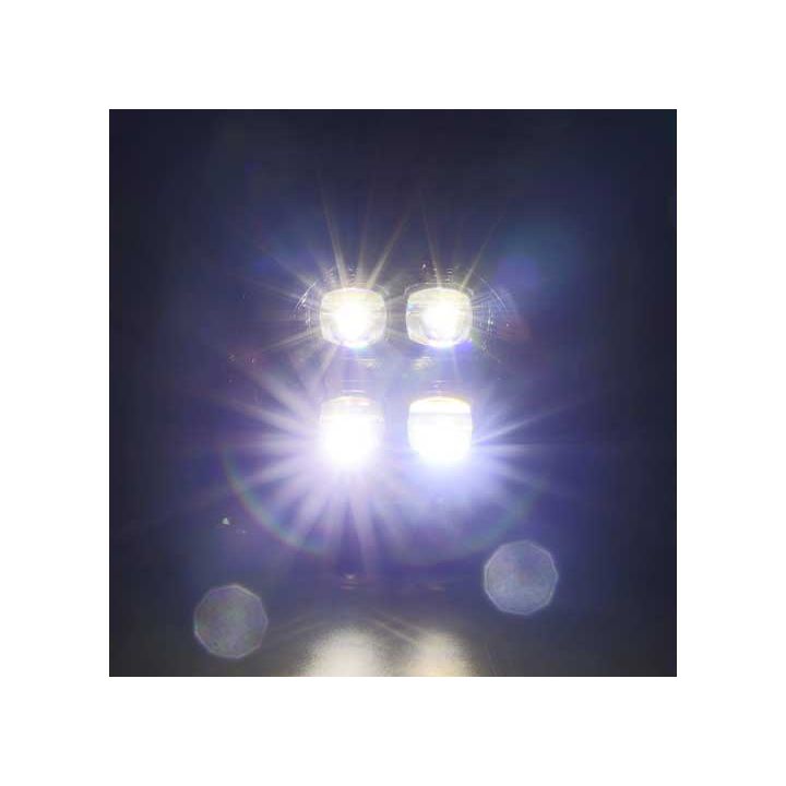ALPHAREX NOVA-Series LED Projector Headlights Black for 18-24 Jeep Wrangler JL/Gladiator 880868