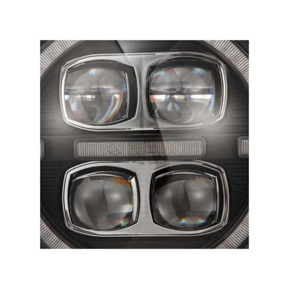 ALPHAREX NOVA-Series LED Projector Headlights Black for 18-24 Jeep Wrangler JL/Gladiator 880868
