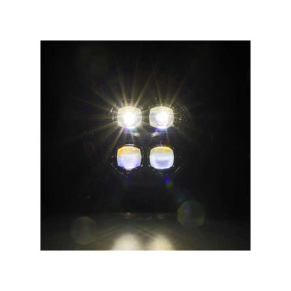 ALPHAREX NOVA-Series LED Projector Headlights Black for 18-24 Jeep Wrangler JL/Gladiator 880868