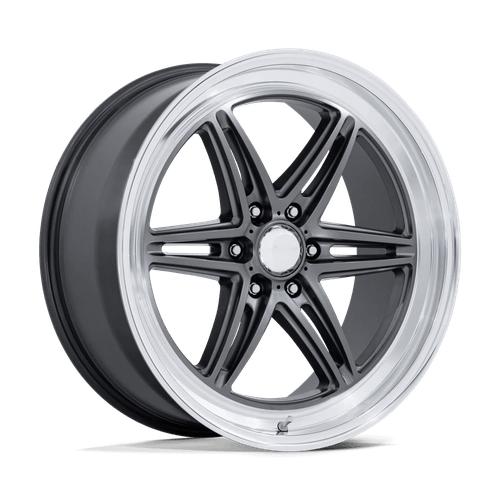 American Racing AR953 GROOVE 6 DRAG Anthracite W/ Diamond Cut Lip wheel