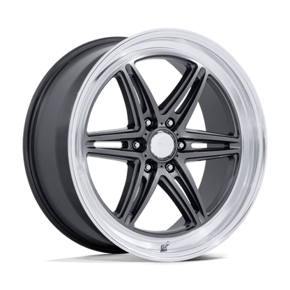 American Racing AR953 GROOVE 6 DRAG Anthracite W/ Diamond Cut Lip wheel