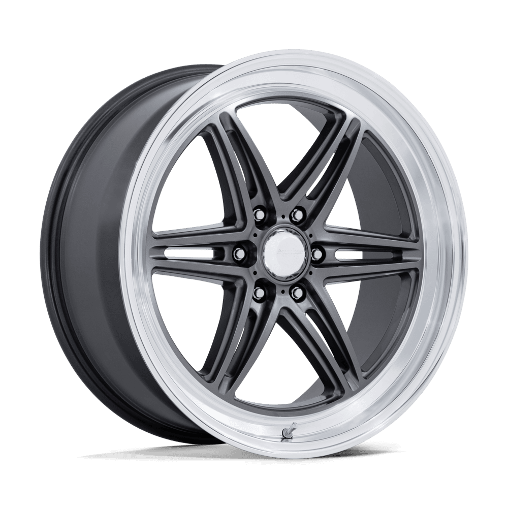 American Racing AR953 GROOVE 6 DRAG Anthracite W/ Diamond Cut Lip wheel