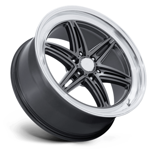 American Racing AR953 GROOVE 6 DRAG Anthracite W/ Diamond Cut Lip wheel