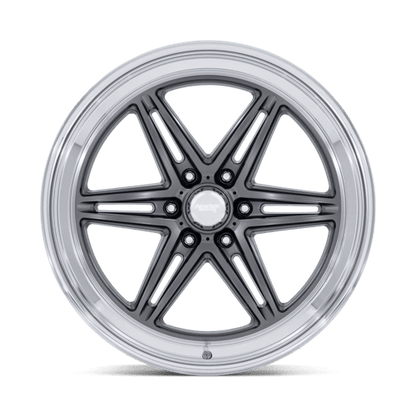 American Racing AR953 GROOVE 6 DRAG Anthracite W/ Diamond Cut Lip wheel
