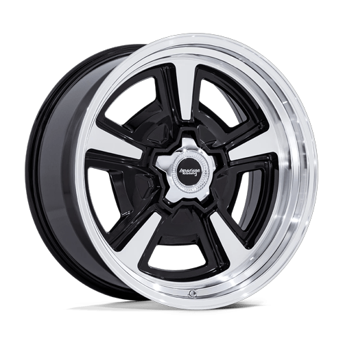 American Racing VN517 MARAUDER Gloss Black Mch W/ Dia-Cut Lip wheel