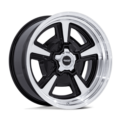 American Racing VN517 MARAUDER Gloss Black Mch W/ Dia-Cut Lip wheel