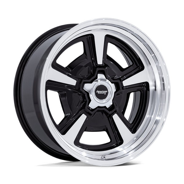 American Racing VN517 MARAUDER Gloss Black Mch W/ Dia-Cut Lip