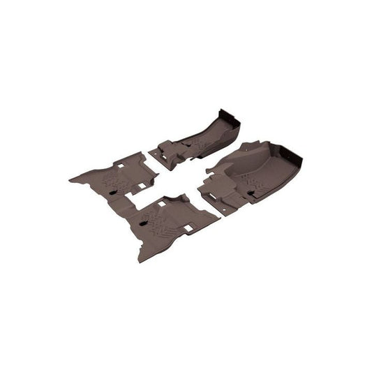 Armorlite 21-C WRANGLER JL 3PC FRONT AND REAR COMPOSITE FLOORING 4XE DESERT KHAKI B1012210-BRN1-AB