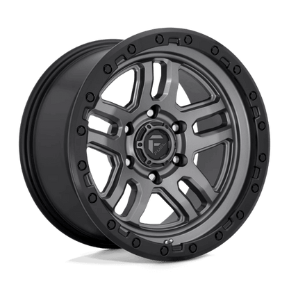 FUEL D701 AMMO Matte Gunmetal Black Bead Ring