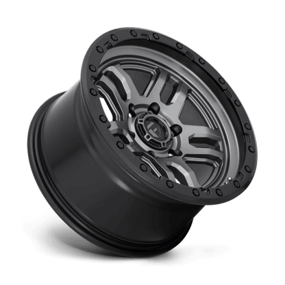 FUEL D701 AMMO Matte Gunmetal Black Bead Ring