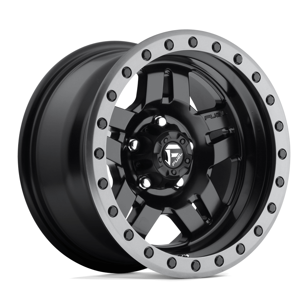 FUEL D557 ANZA Matte Black Gun Metal Ring