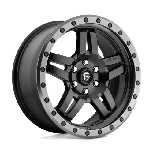 FUEL D557 ANZA Matte Black Gun Metal Ring