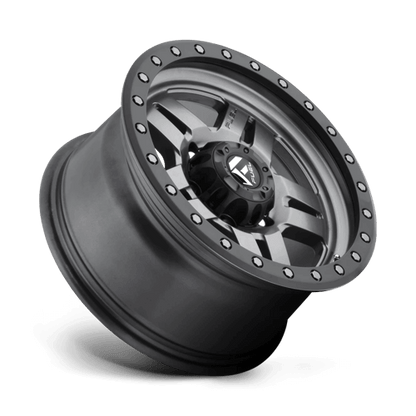 FUEL D558 ANZA Matte Gunmetal Black Bead Ring