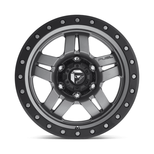 FUEL D558 ANZA Matte Gunmetal Black Bead Ring