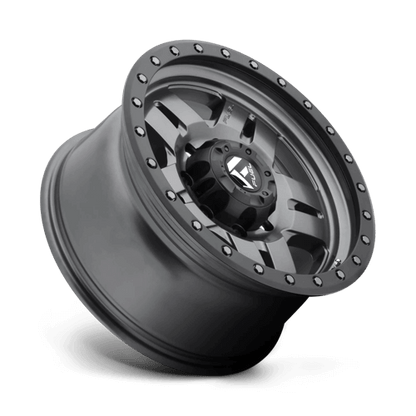 FUEL D558 ANZA Matte Gunmetal Black Bead Ring