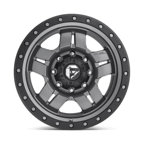 FUEL D558 ANZA Matte Gunmetal Black Bead Ring