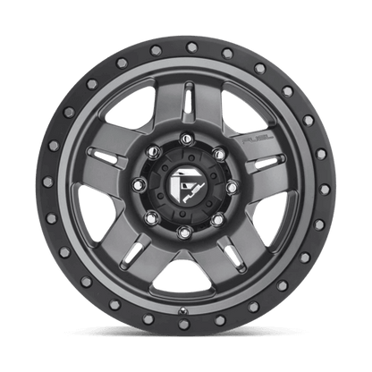 FUEL D558 ANZA Matte Gunmetal Black Bead Ring