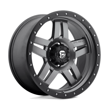 FUEL D558 ANZA Matte Gunmetal Black Bead Ring