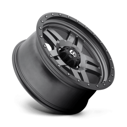 FUEL D558 ANZA Matte Gunmetal Black Bead Ring