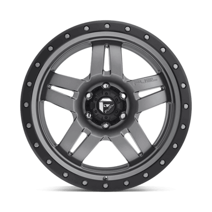 FUEL D558 ANZA Matte Gunmetal Black Bead Ring