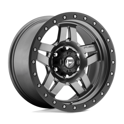 FUEL D558 ANZA Matte Gunmetal Black Bead Ring