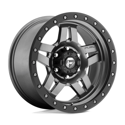 FUEL D558 ANZA Matte Gunmetal Black Bead Ring