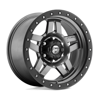 FUEL D558 ANZA Matte Gunmetal Black Bead Ring