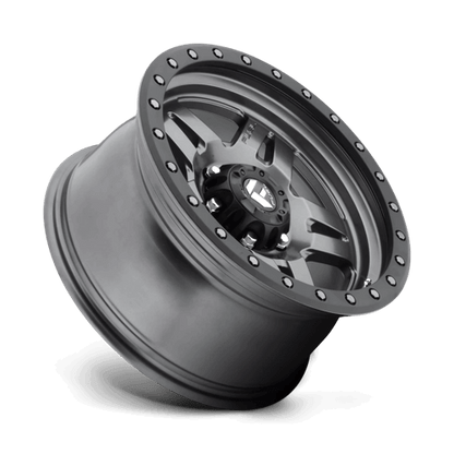 FUEL D558 ANZA Matte Gunmetal Black Bead Ring
