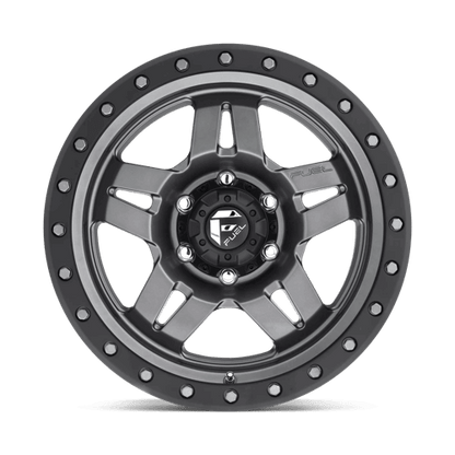 FUEL D558 ANZA Matte Gunmetal Black Bead Ring