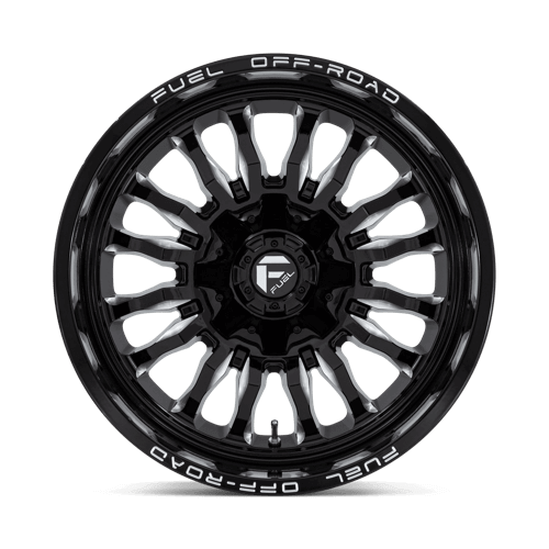 FUEL D795 ARC Gloss Black Milled