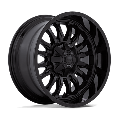FUEL D796 ARC Matte Black W/ Gloss Black Lip