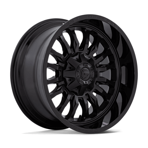 FUEL D796 ARC Matte Black W/ Gloss Black Lip