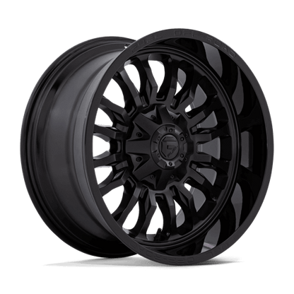 FUEL D796 ARC Matte Black W/ Gloss Black Lip