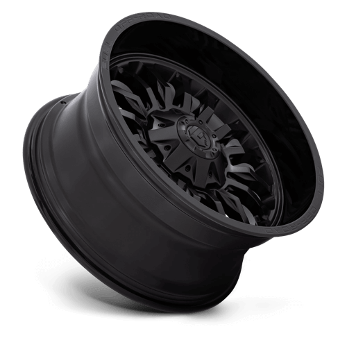 FUEL D796 ARC Matte Black W/ Gloss Black Lip