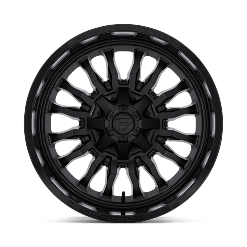 FUEL D796 ARC Matte Black W/ Gloss Black Lip