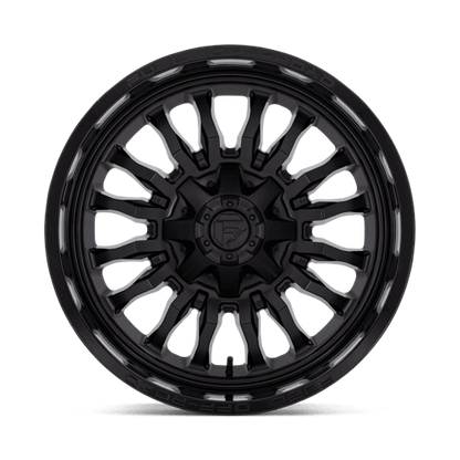 FUEL D796 ARC Matte Black W/ Gloss Black Lip