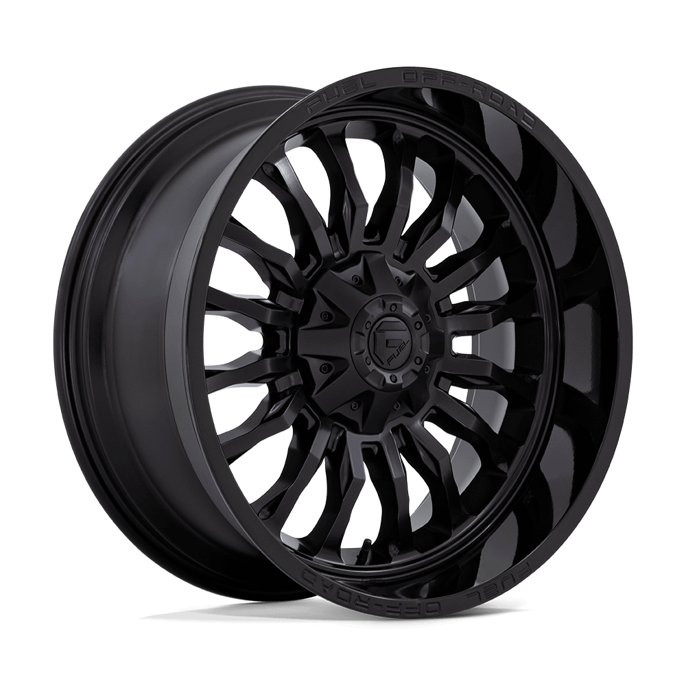 FUEL D796 ARC Matte Black W/ Gloss Black Lip