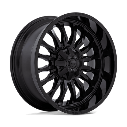 FUEL D796 ARC Matte Black W/ Gloss Black Lip