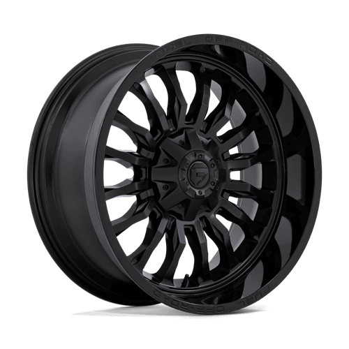FUEL D796 ARC Matte Black W/ Gloss Black Lip