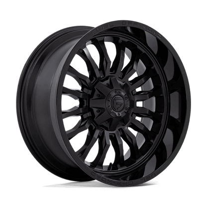 FUEL D796 ARC Matte Black W/ Gloss Black Lip